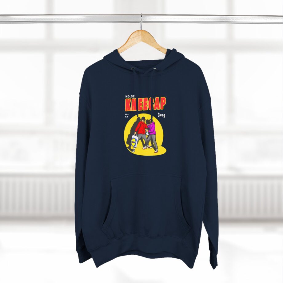 Kneecap Three-Panel Fleece Hoodie