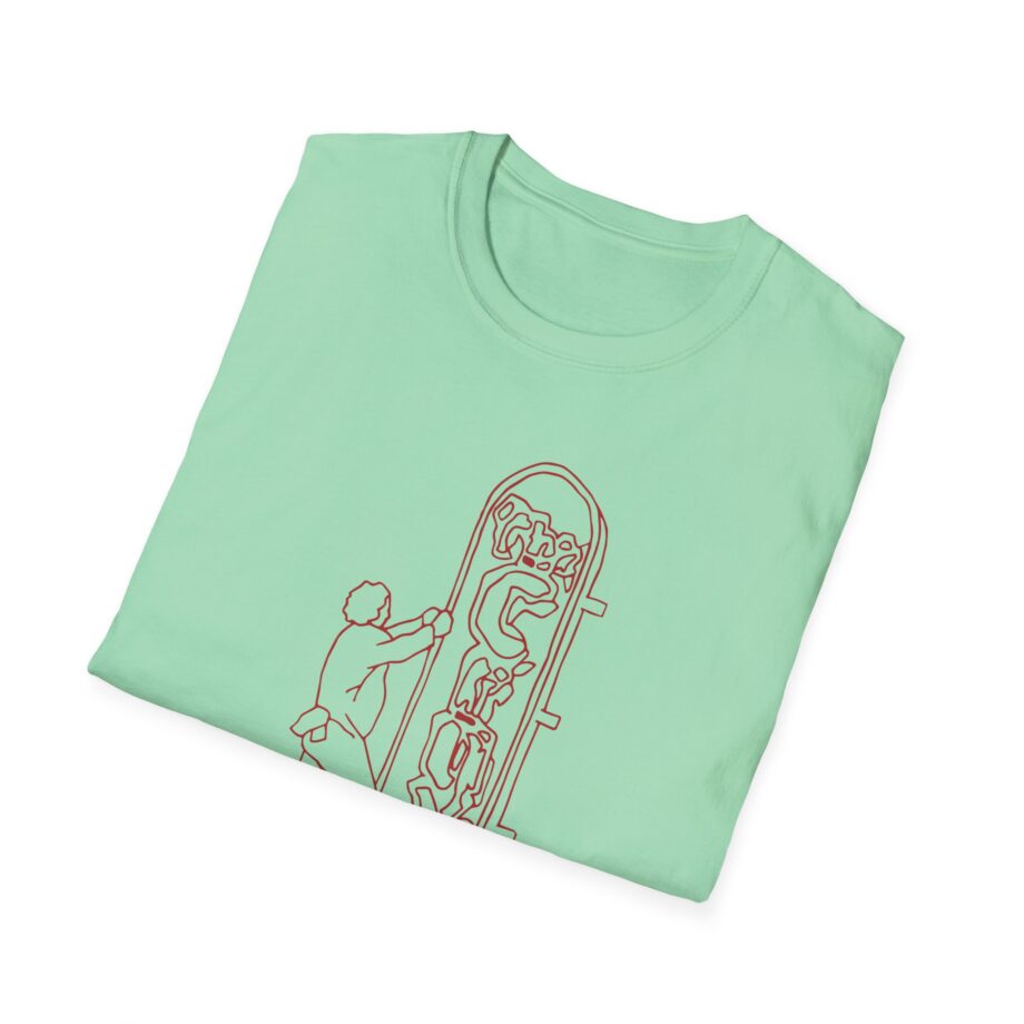 Djo The Crux Sign Ringer Unisex Softstyle T-Shirt