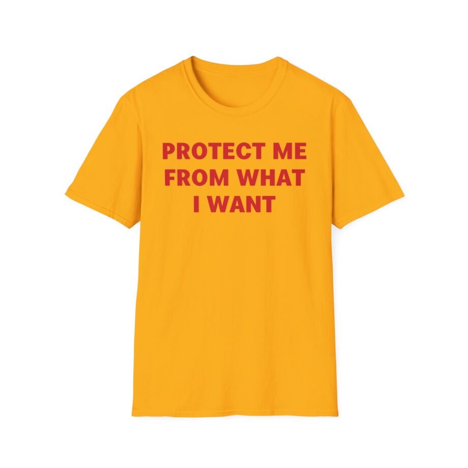 Jenny Holzer Protect Me From What I Want Unisex Softstyle T-shirt