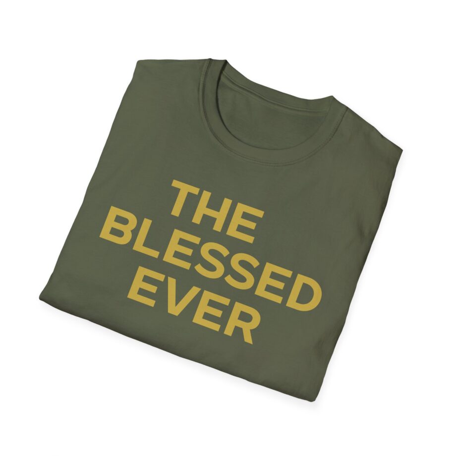 Max Holloway the Blessed Ever Unisex Softstyle T-shirt