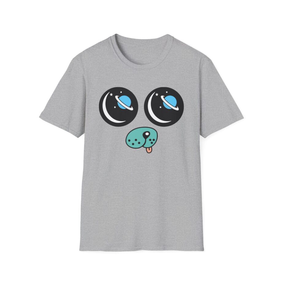 Dantdm Saturn Eyes Pug Face Unisex Softstyle T-shirt