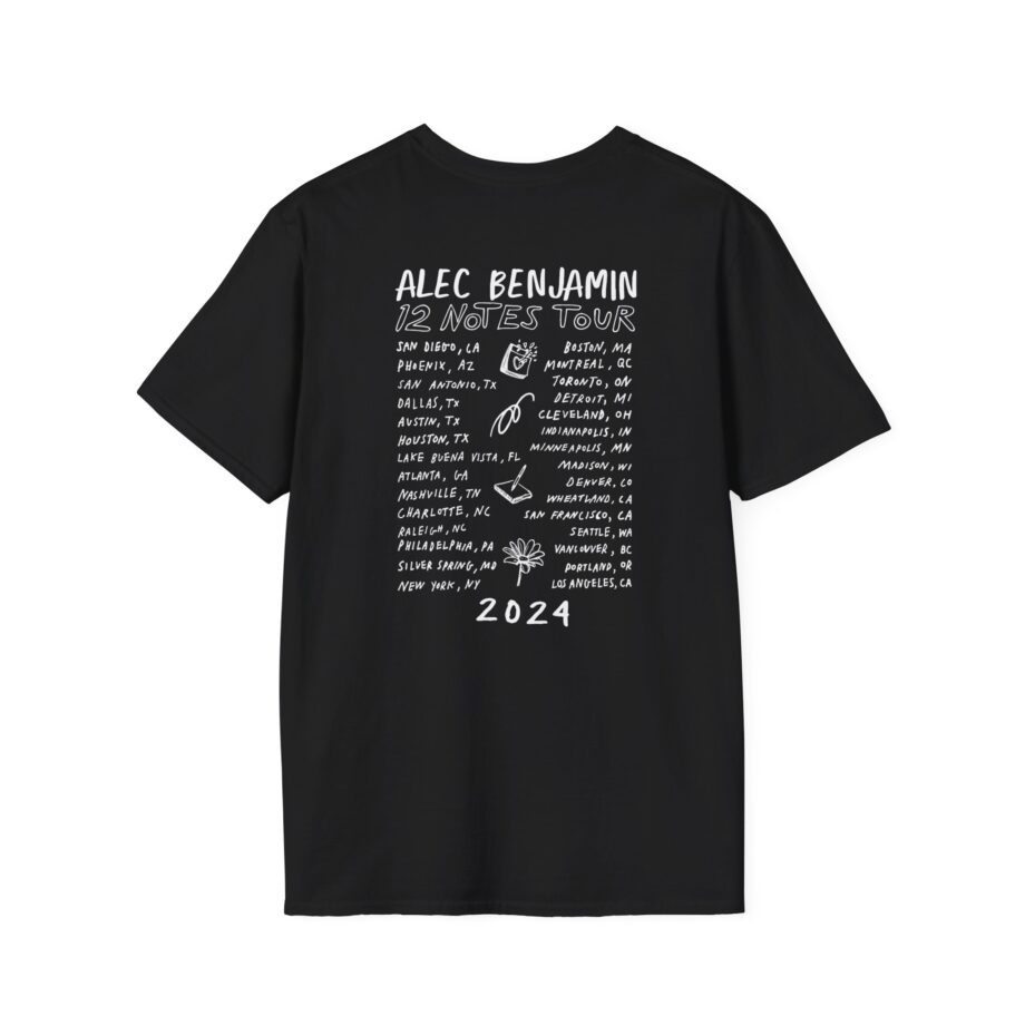 Alec Benjamin Therapy Tour Unisex Softstyle T-shirt
