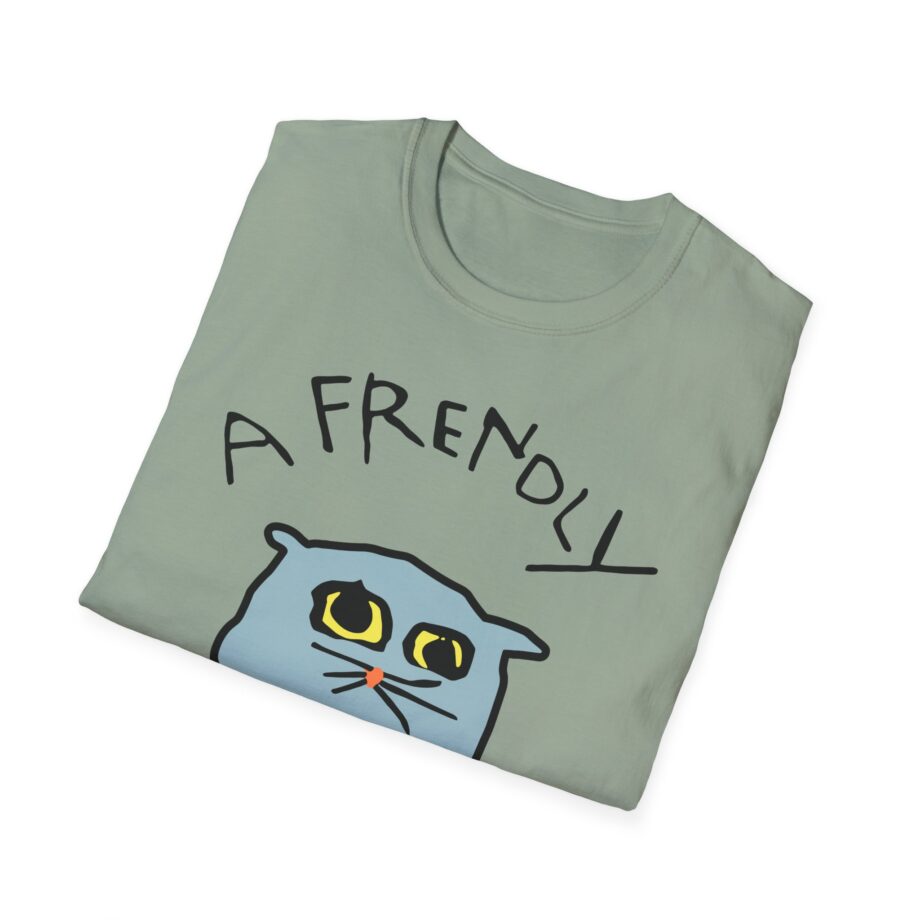 Lirik Just a Frendly Cat Unisex Softstyle T-shirt
