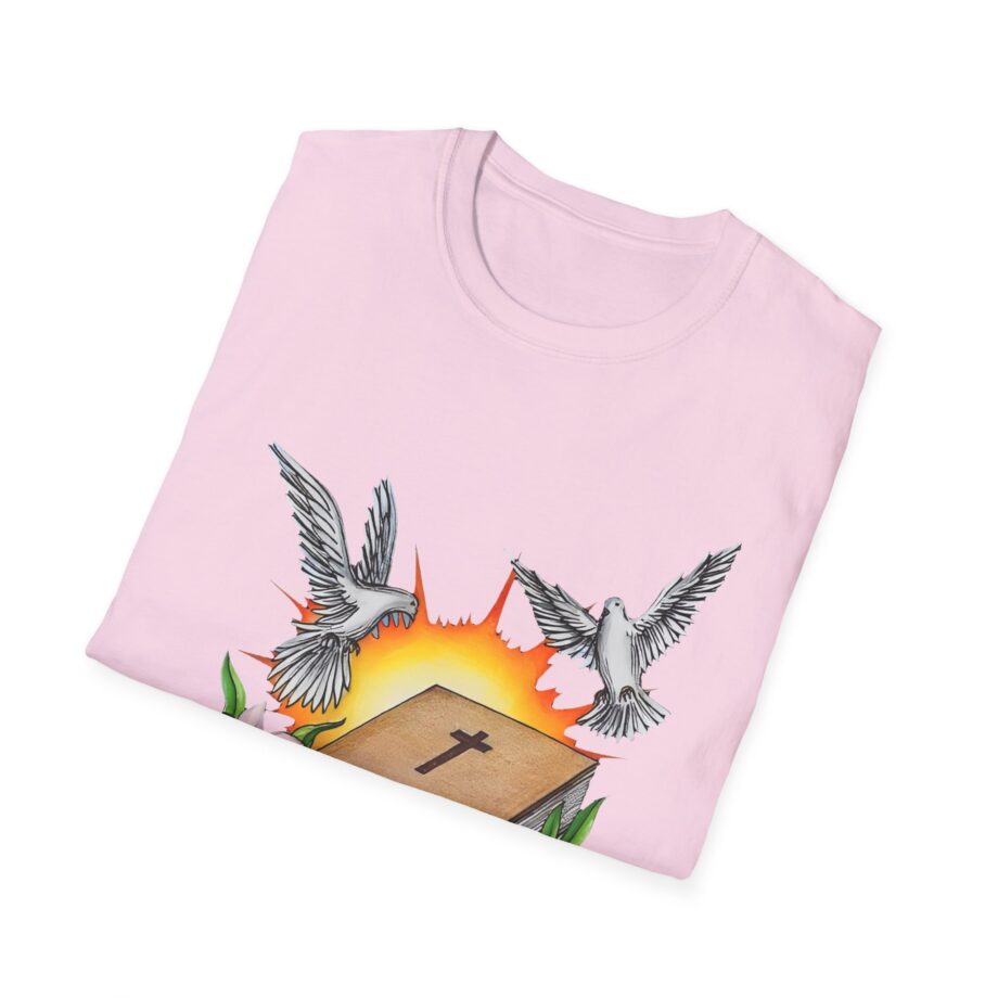 Arcangel Respira Como Un Verso Biblico Unisex Softstyle T-Shirt