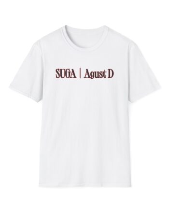 Suga Agust D  Unisex Softstyle T-Shirt