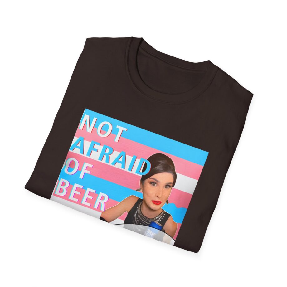 Dylan Mulvaney Not Afraid of Beer Unisex Softstyle T-Shirt