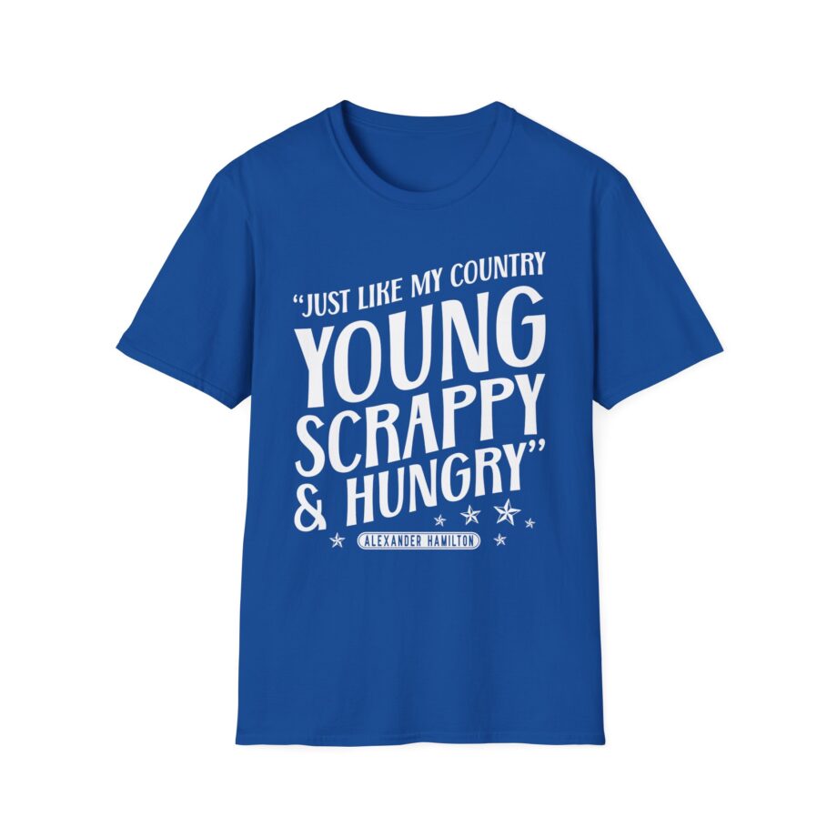 Hamilton Young and Scrappy Unisex Softstyle T-shirt