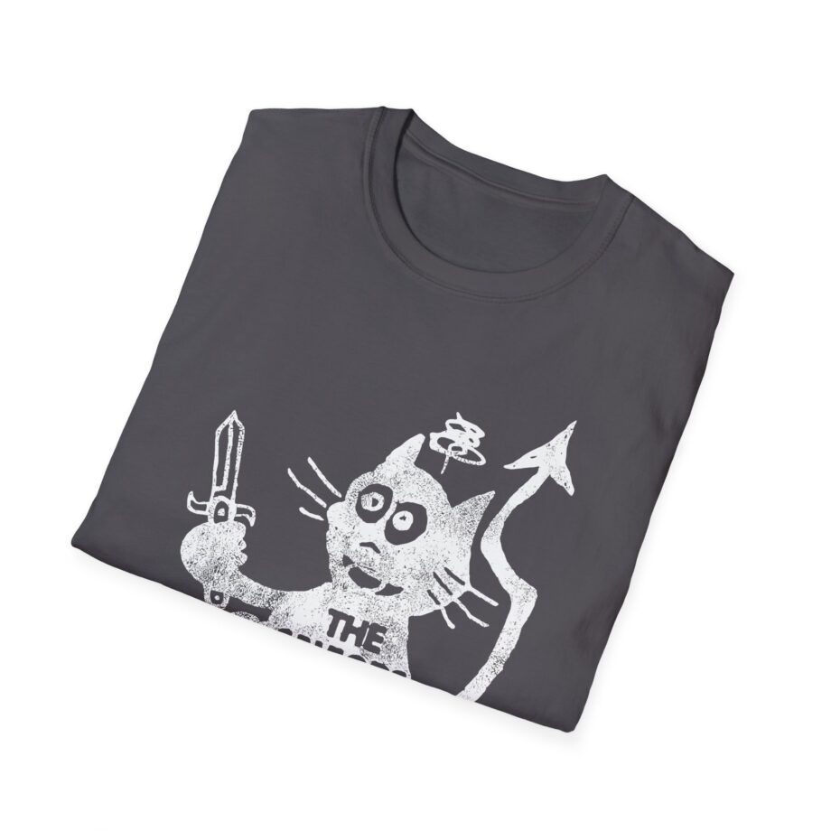 Green Day Cat and Sword Unisex Softstyle T-shirt