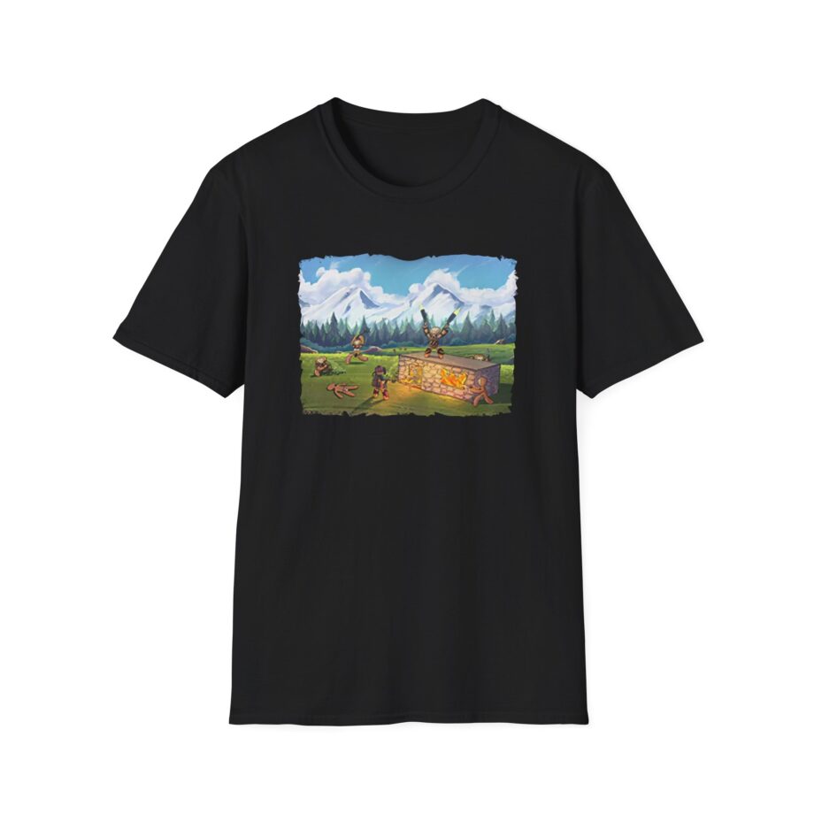 Spoonkid Battlefield Unisex Softstyle T-Shirt