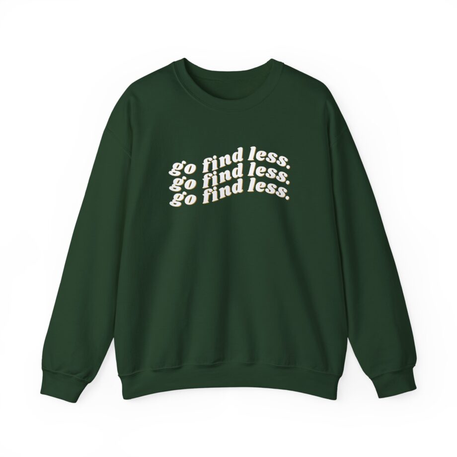 Elyse Myers Go Find Less Unisex Heavy Blend™ Crewneck Sweatshirt