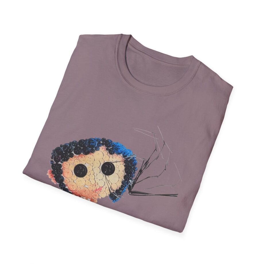Coraline Button Art Anniversary Unisex Softstyle T-shirt