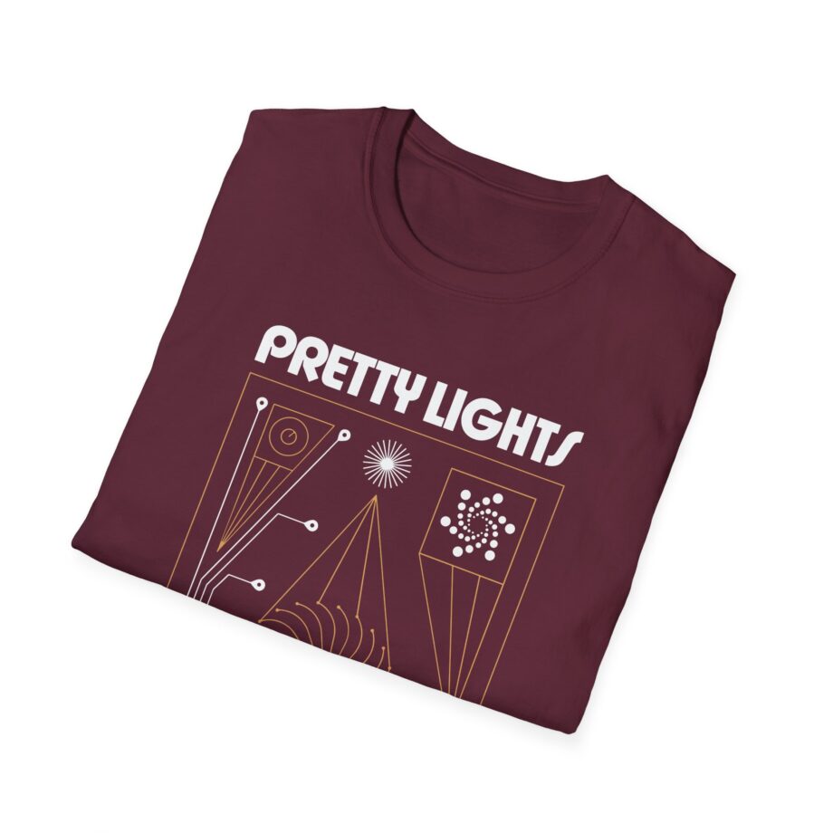 Pretty Lights Swirl Science Unisex Softstyle T-Shirt