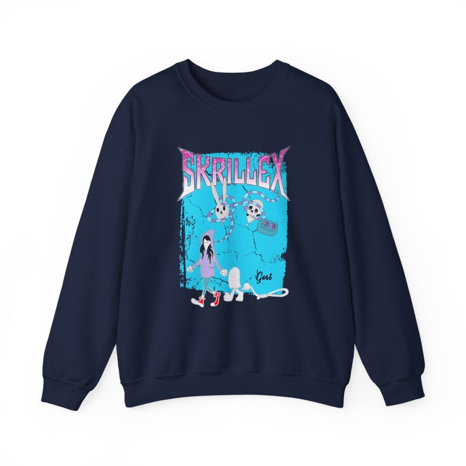 Skrillex Gost Album Cover Unisex Heavy Blend™ Crewneck Sweatshirt