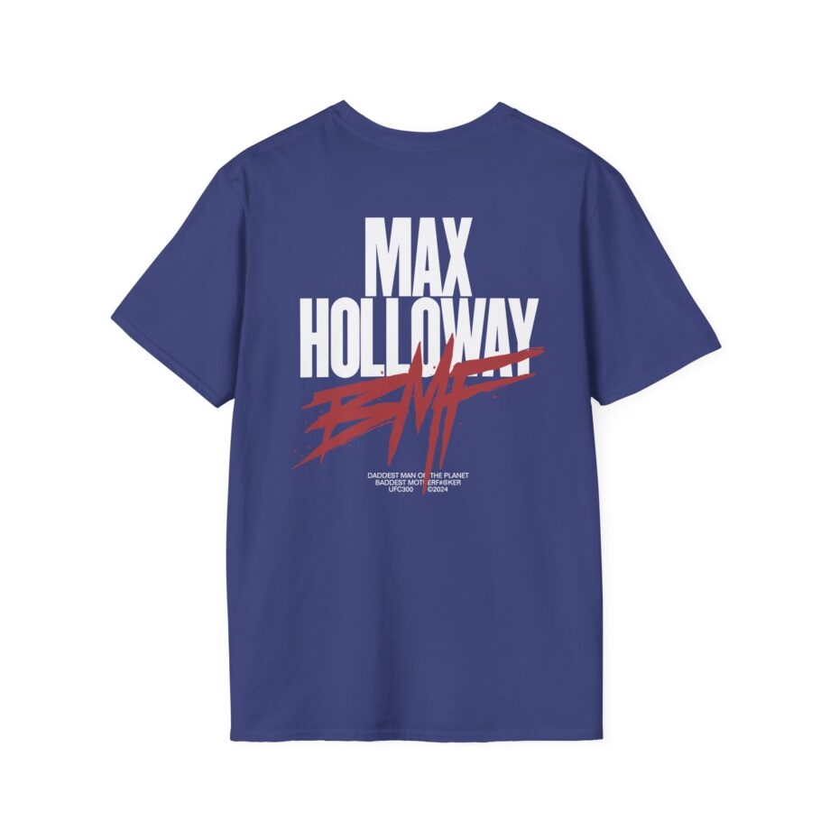 Max Holloway Dmp/bmf Cypress Unisex Softstyle T-shirt