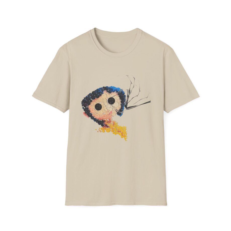 Coraline Button Art Anniversary Unisex Softstyle T-shirt