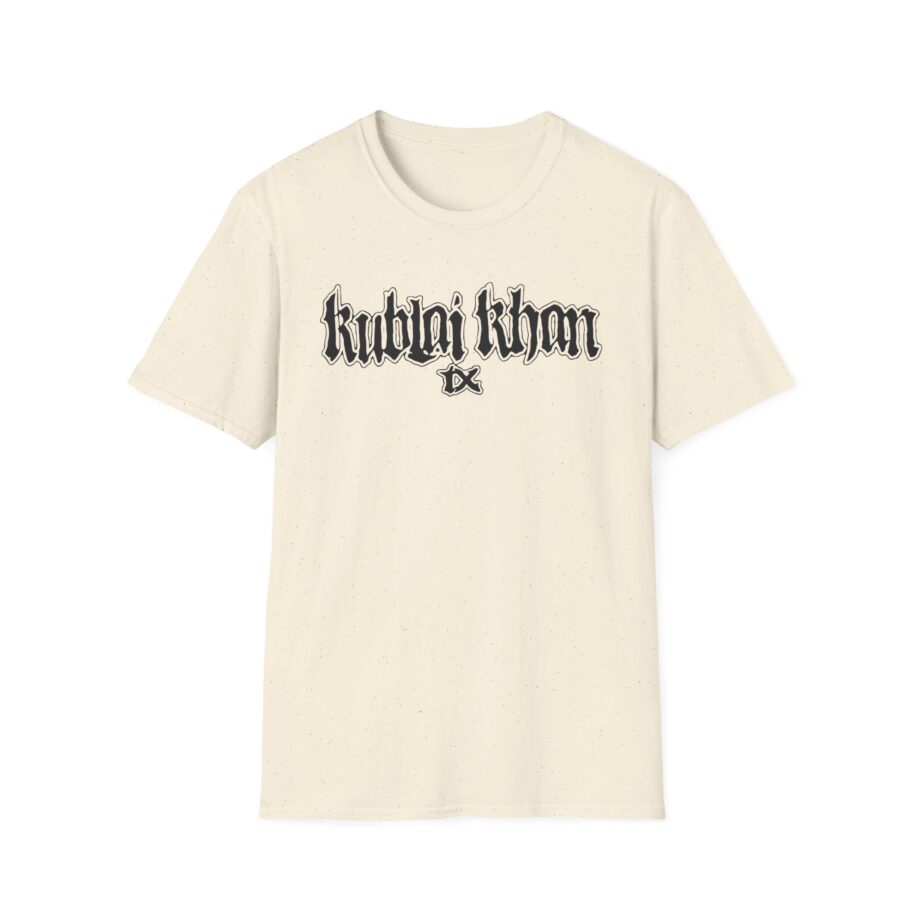 Kublai Khan - Let the Balls Swing Natural Unisex Softstyle T-shirt