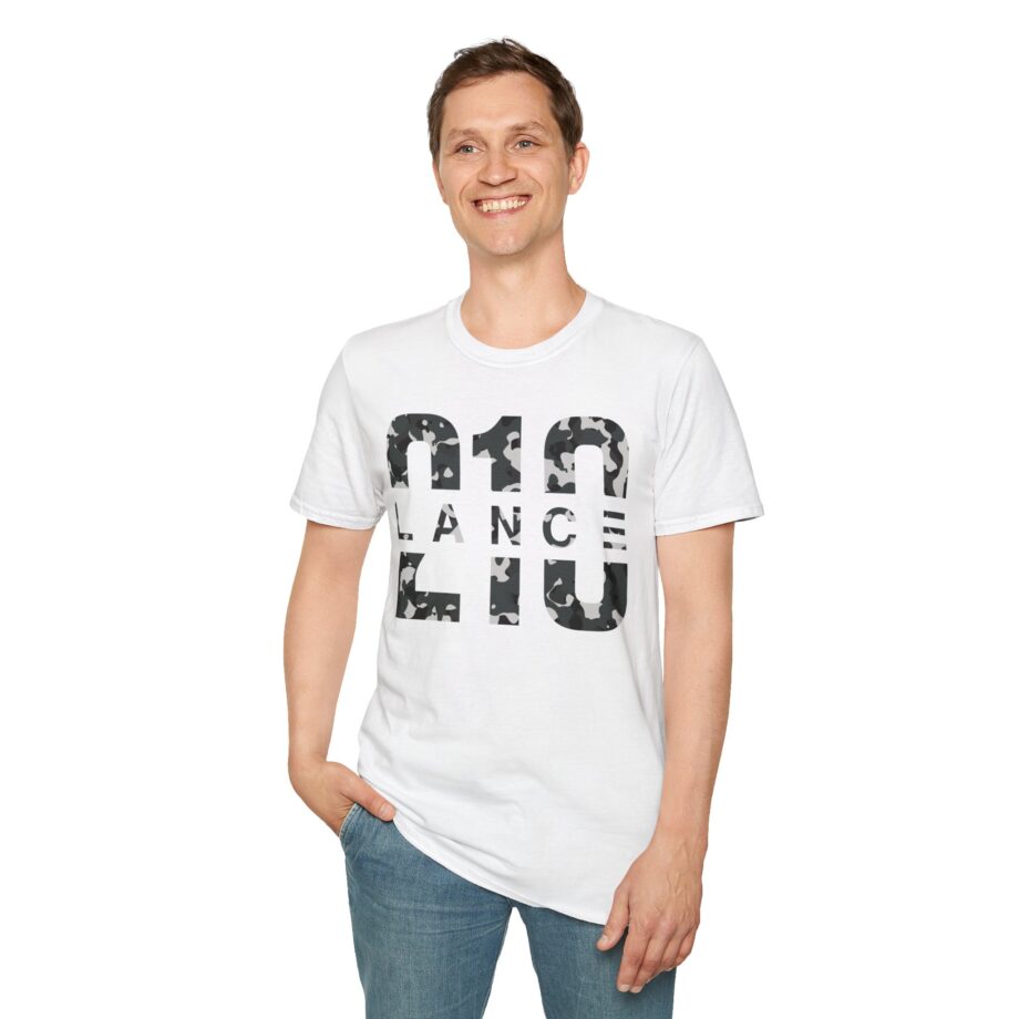 Lance Stewart 210 Squad Camo Unisex Softstyle T-shirt