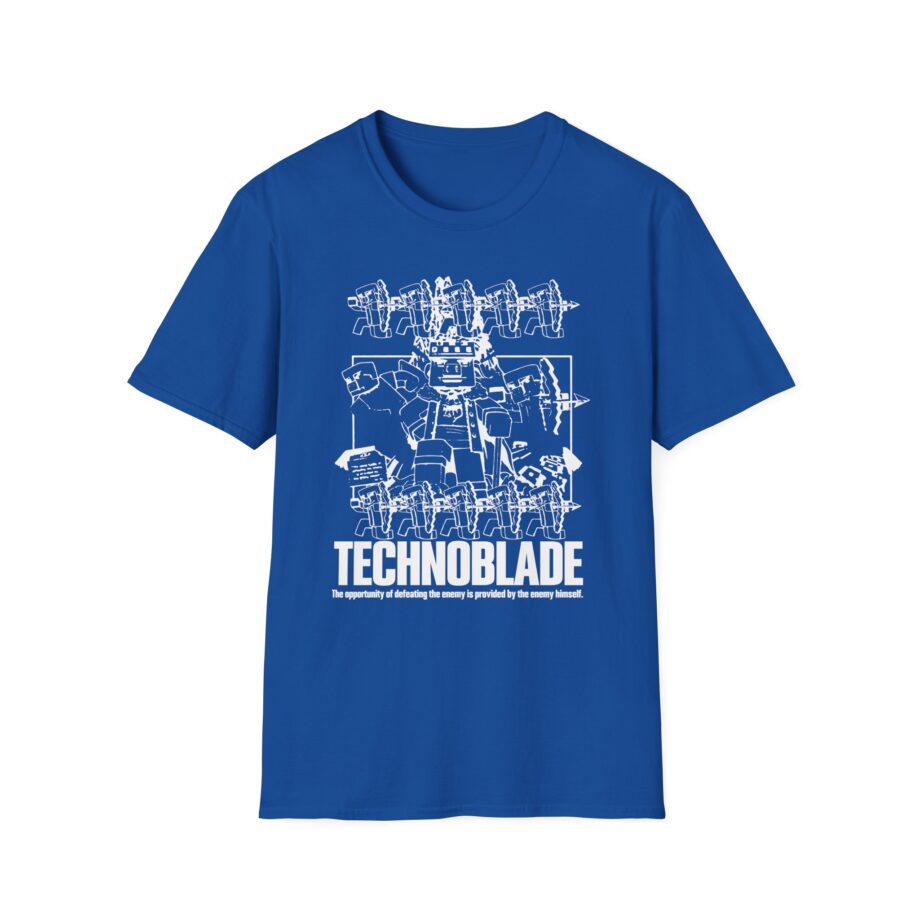 Technoblade Neeerds Unisex Softstyle T-shirt