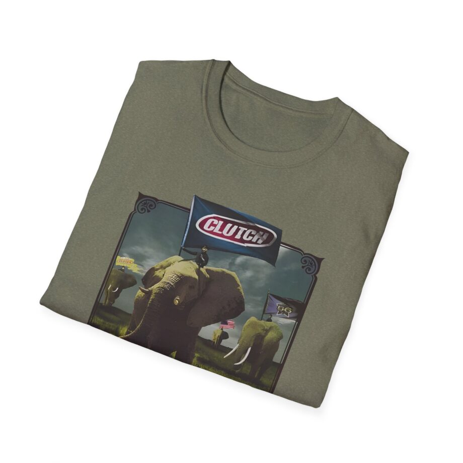 Clutch Elephant Riders Unisex Softstyle T-Shirt