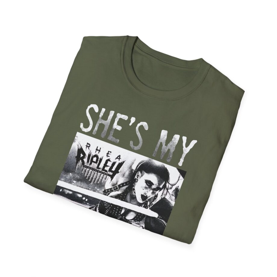 Rhea Ripley She's My Mami Unisex Softstyle T-Shirt