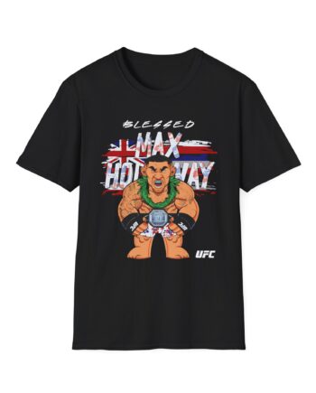 Max Holloway Big Shots Hawaii Unisex Softstyle T-shirt