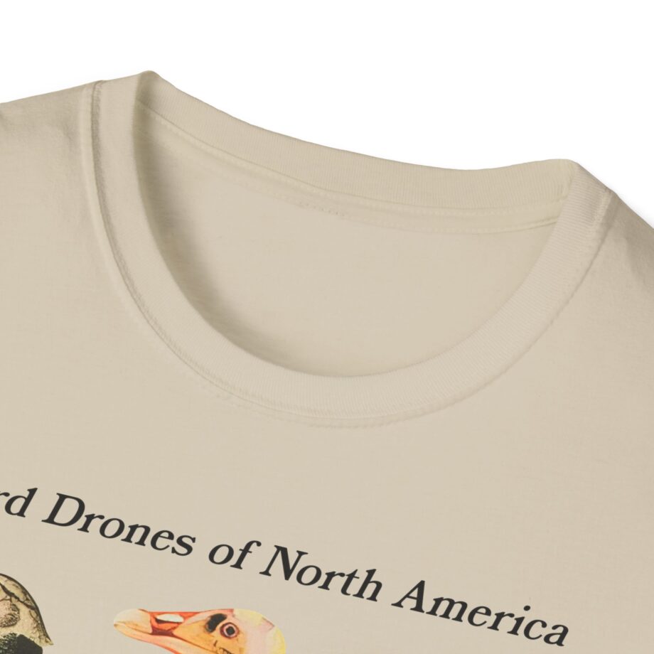 Birds Arent Real Bird Drones of North America Unisex Softstyle T-shirt
