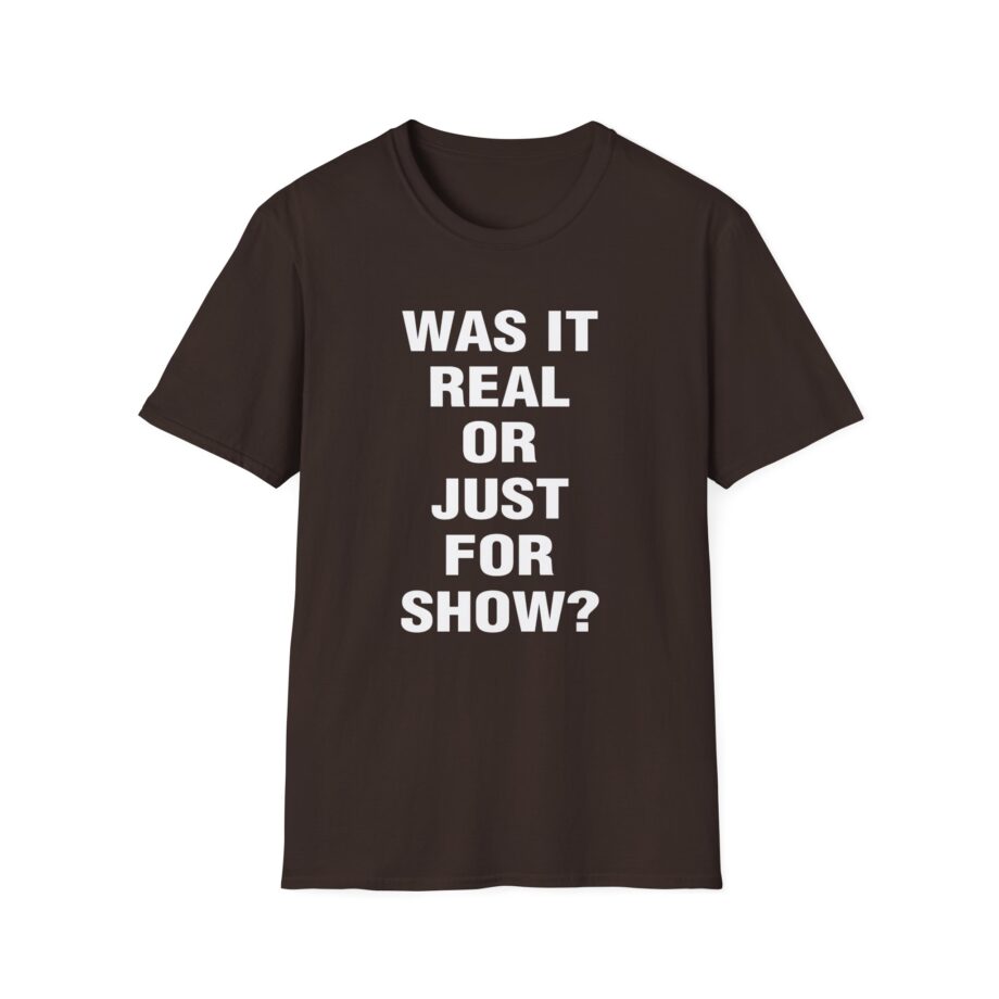 Charlie Puth Was It Real Unisex Softstyle T-Shirt