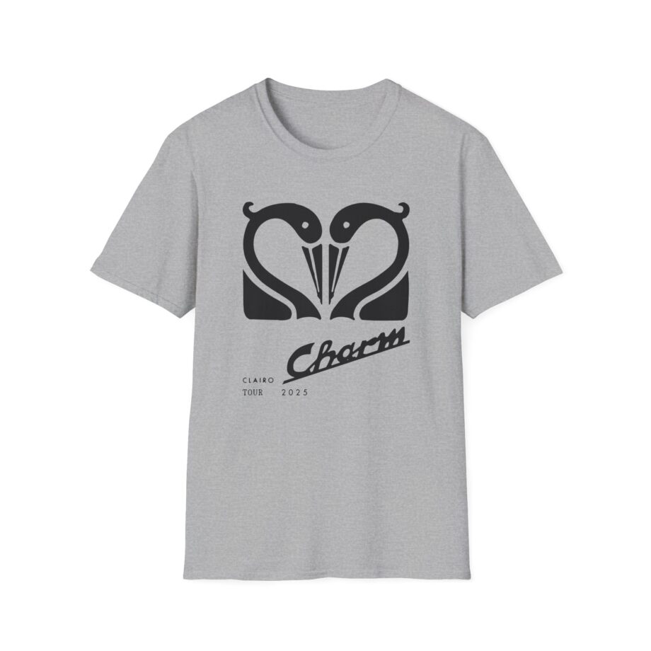 Clairo Charm Swan Europe Tour Unisex Softstyle T-Shirt