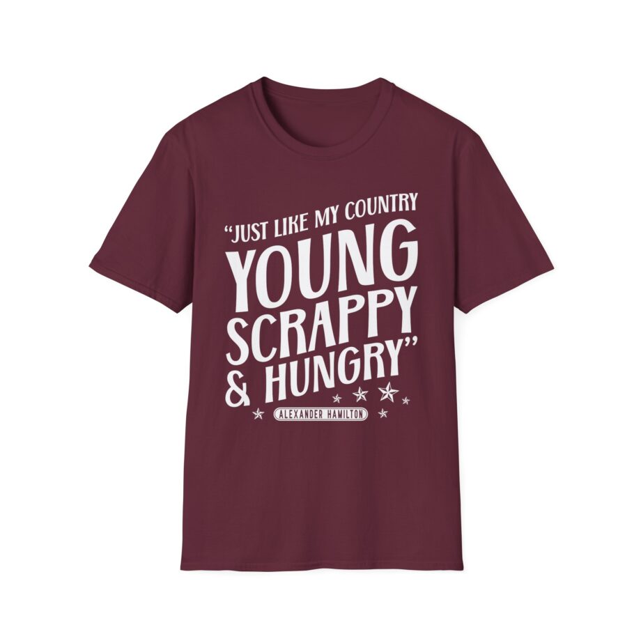 Hamilton Young and Scrappy Unisex Softstyle T-shirt