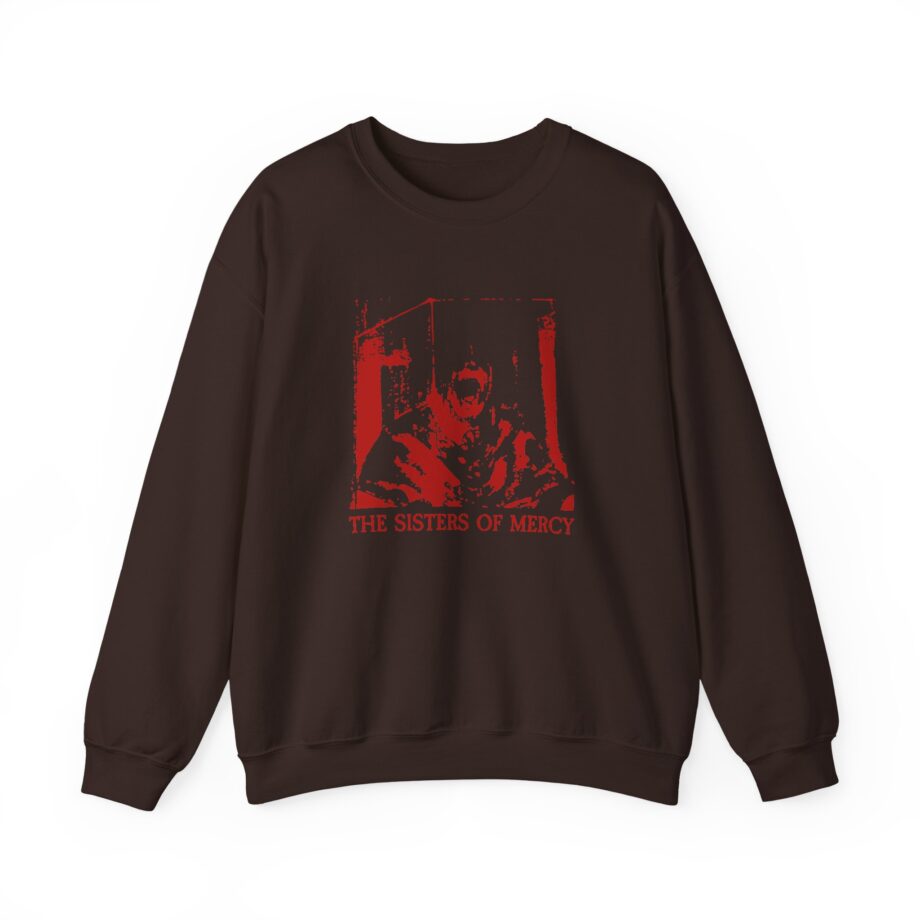 The Sisters Of Mercy Red Scream Unisex Heavy Blend™ Crewneck Sweatshirt