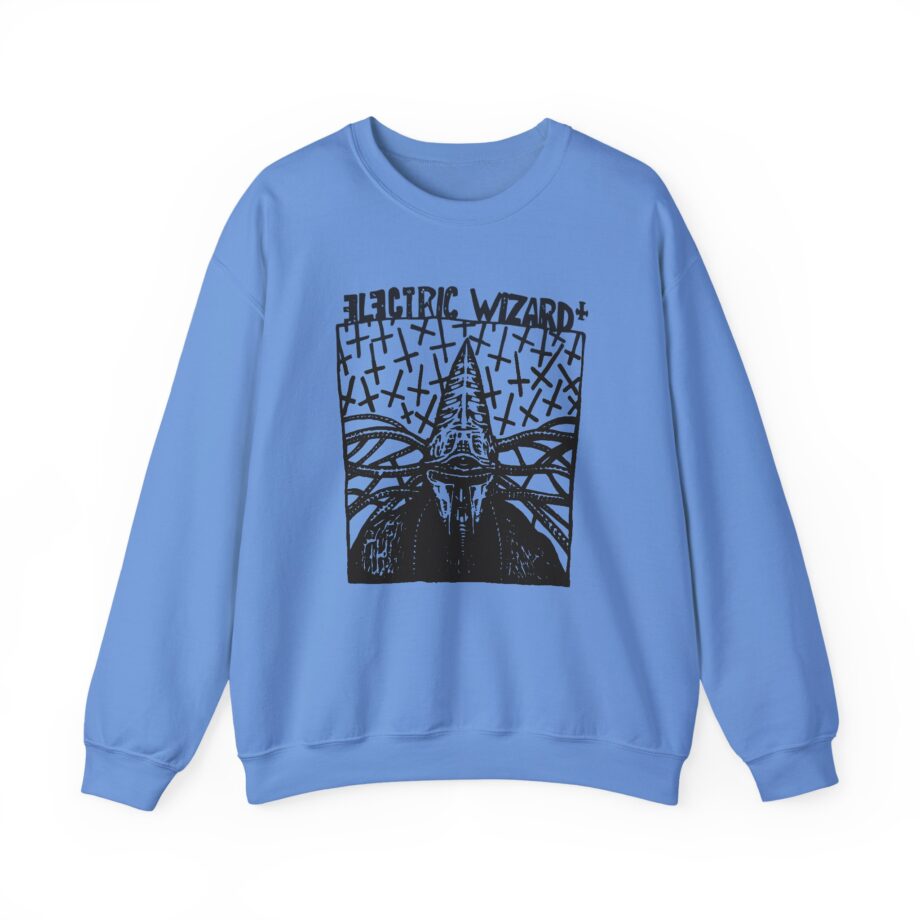 Electric Wizard Doom Sludge Stoner Metal Poster Unisex Heavy Blend™ Crewneck Sweatshirt