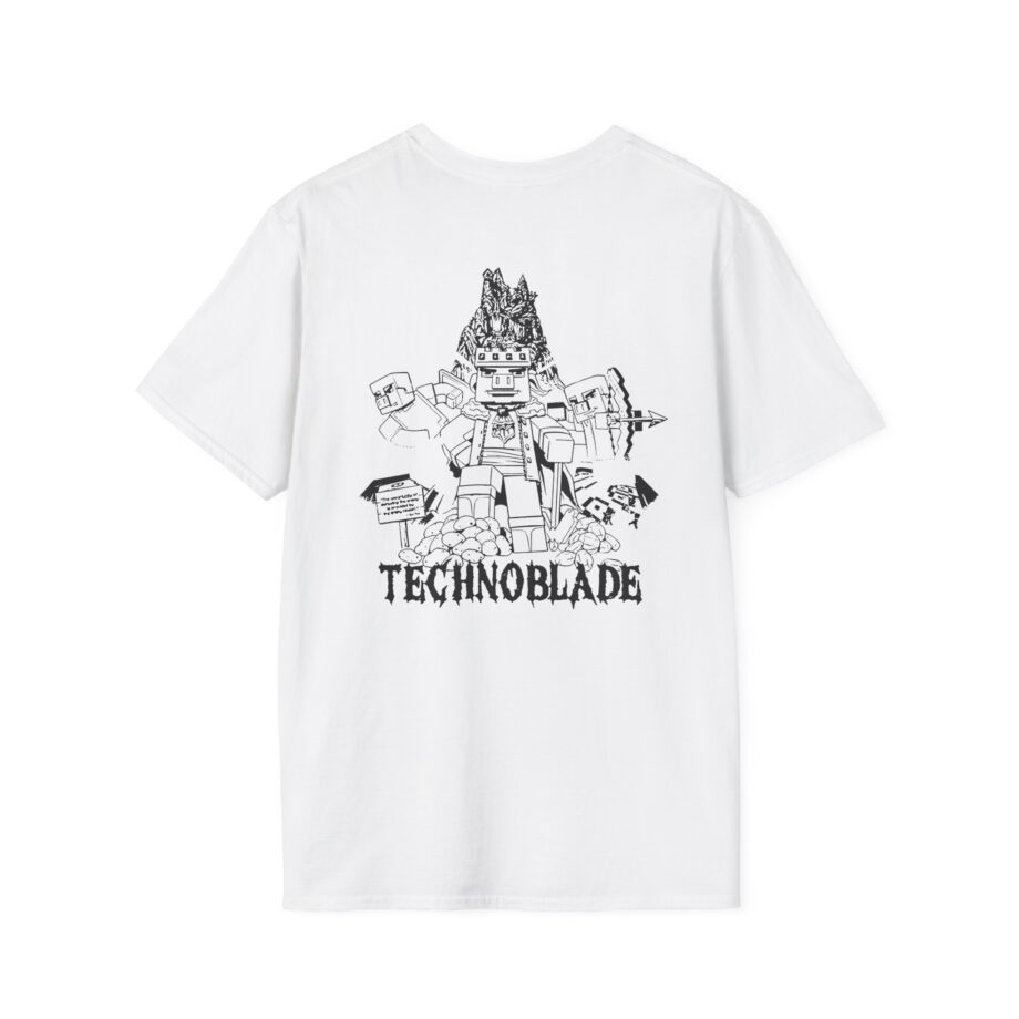 Technoblade Diamond Bow Unisex Softstyle T-shirt