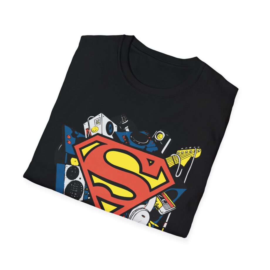 Kaskade X Superman Musician Unisex Softstyle T-shirt