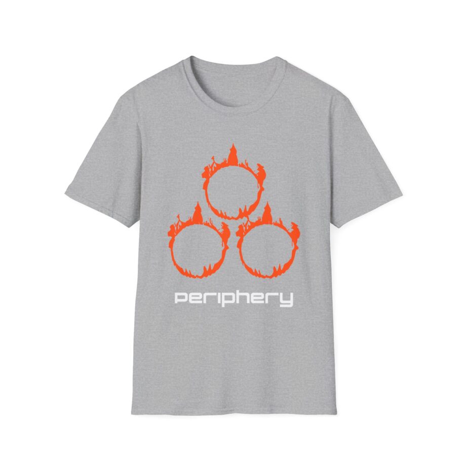 Periphery Circle Flames Unisex Softstyle T-shirt