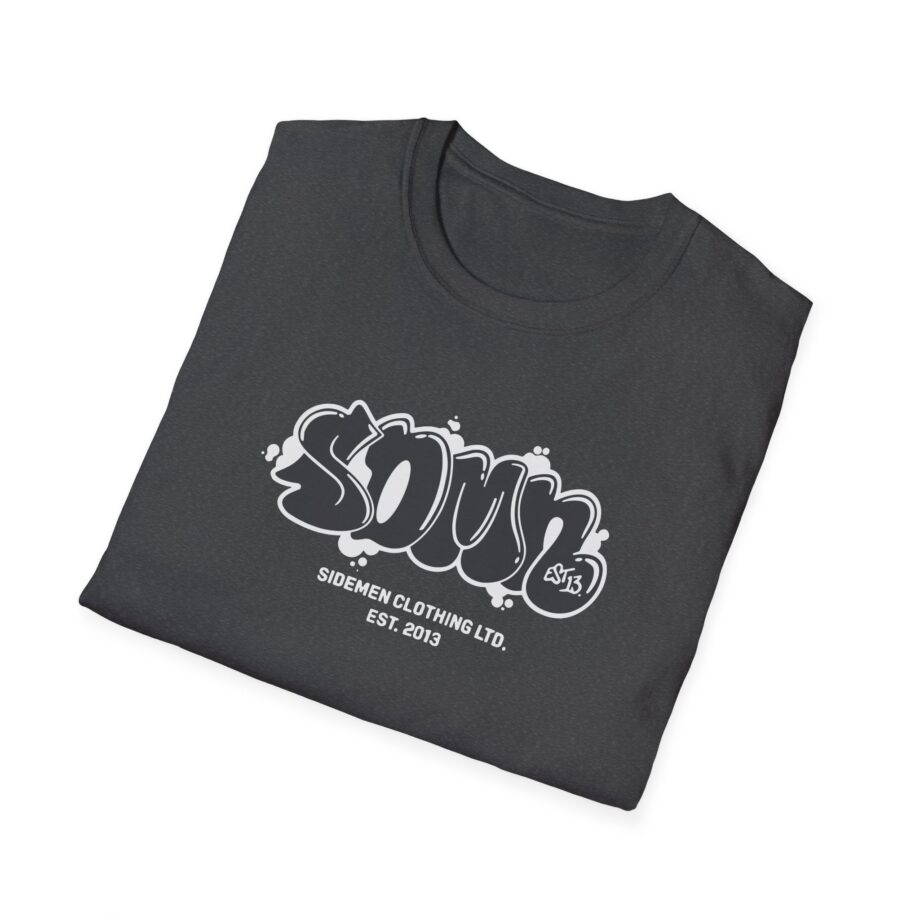 Sidemen Bubble Graffiti Unisex Softstyle T-Shirt