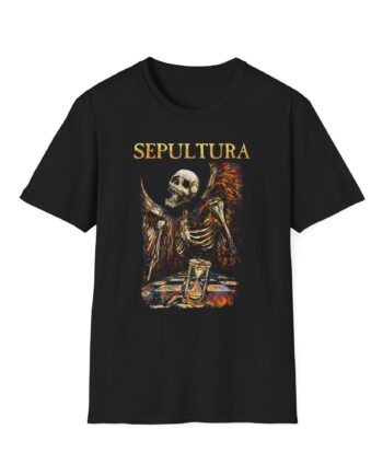 Sepultura Hourglass Unisex Softstyle T-shirt