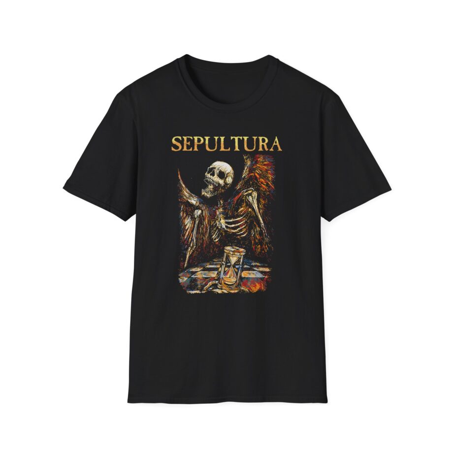 Sepultura Hourglass Unisex Softstyle T-shirt