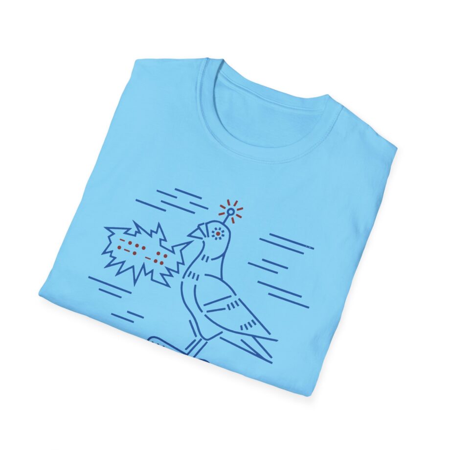 Birds Arent Real Pigeons Are Liars Unisex Softstyle T-shirt