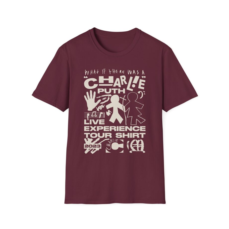 Charlie Puth What If There Was A Tour Unisex Softstyle T-Shirt