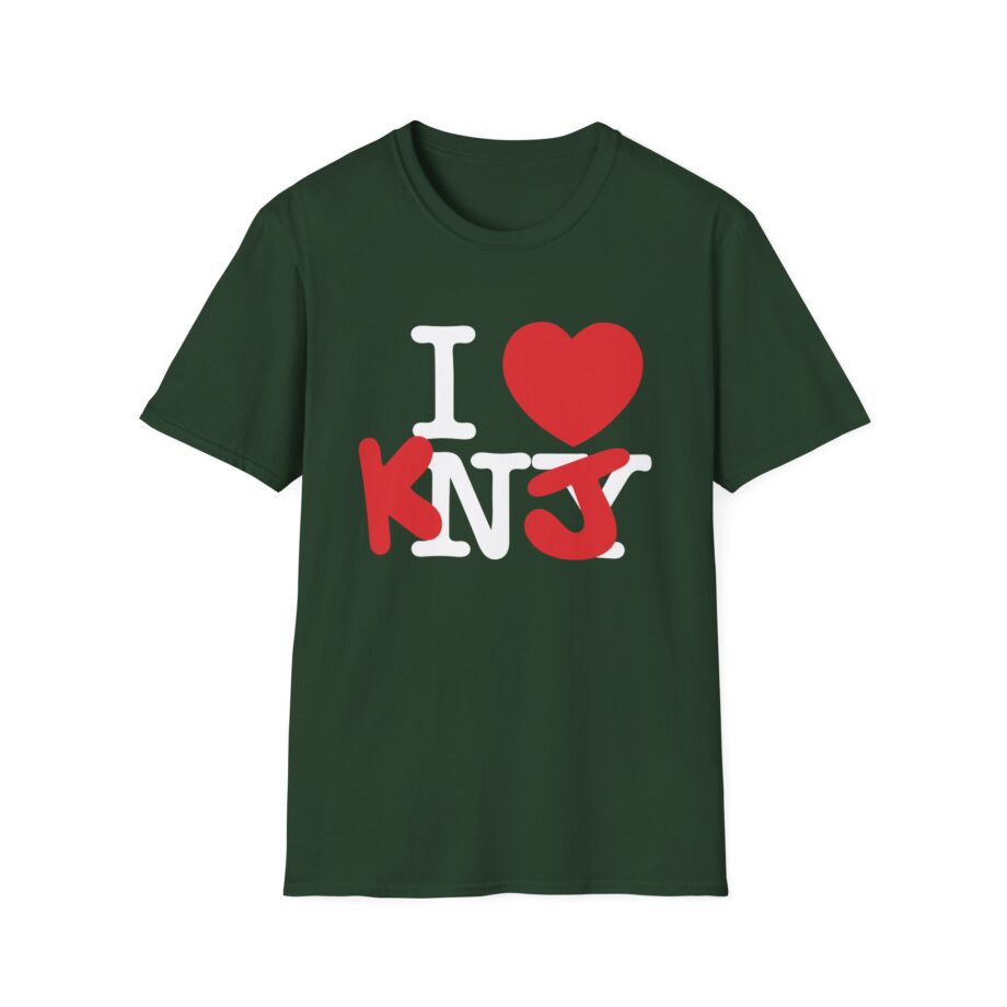 I Love KNJ Unisex Softstyle T-Shirt
