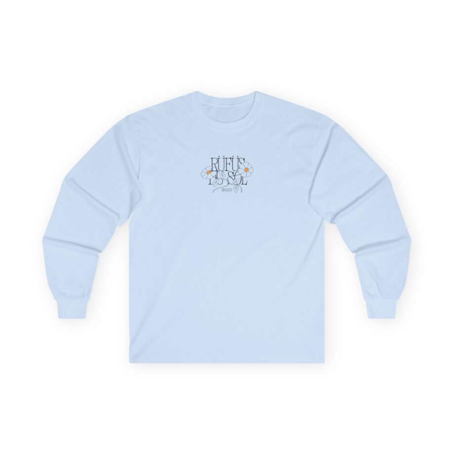 Rufus Du Sol Flower Ecru Unisex Ultra Cotton Long Sleeve Tee