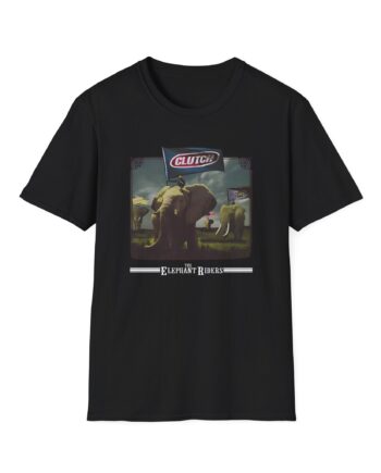 Clutch Elephant Riders Unisex Softstyle T-Shirt