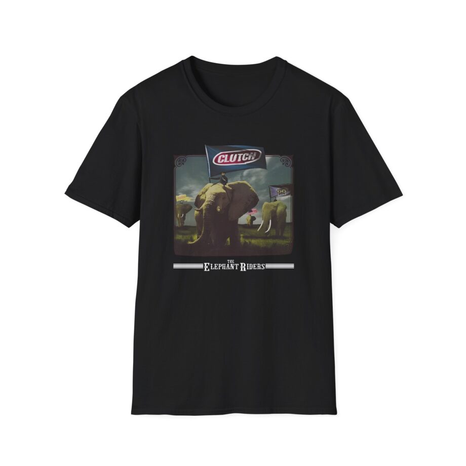 Clutch Elephant Riders Unisex Softstyle T-Shirt