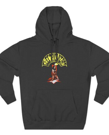 Electric Wizard Candle Three-Panel Fleece Hoodie