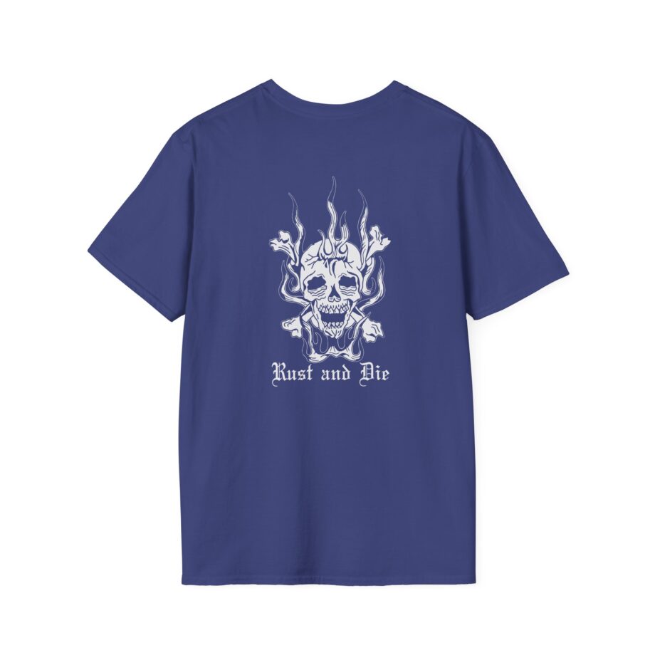 Kublai Khan Rust and Die Unisex Softstyle T-shirt