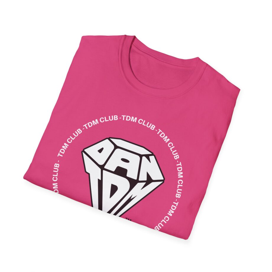 Dantdm the Diamond Minecart Unisex Softstyle T-shirt