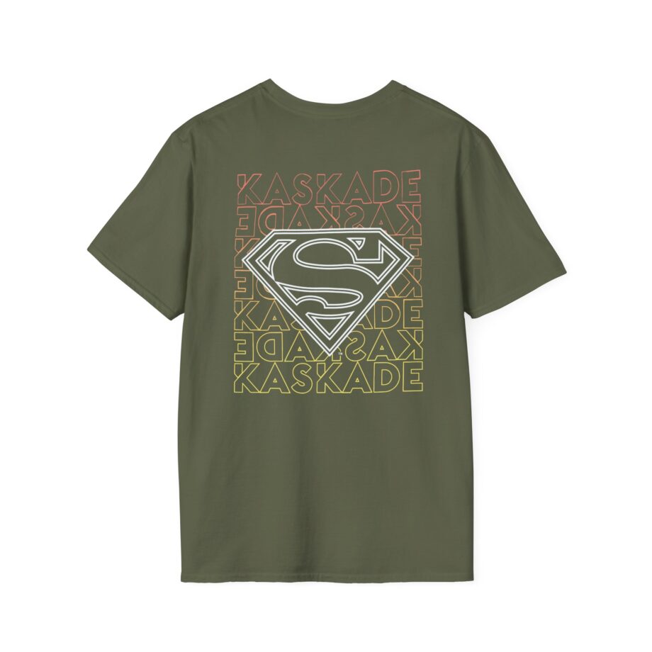 Kaskade X Superman Stacked Unisex Softstyle T-shirt