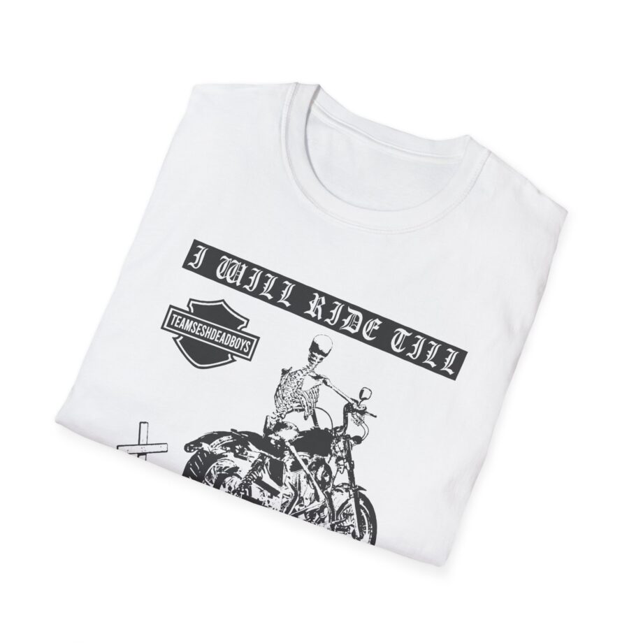 Bones Team Sesh Ride Till I Die Unisex Softstyle T-shirt