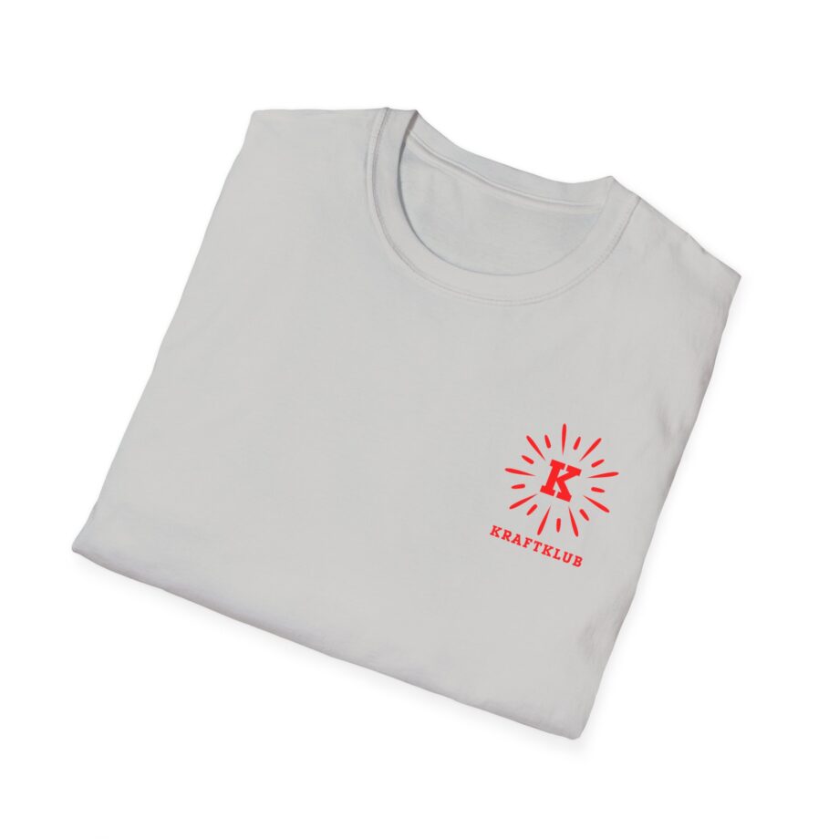 Kraftklub Glowing K Unisex Softstyle T-shirt