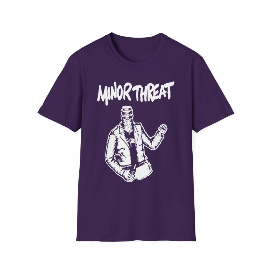 Minor Threat Minor Threat Bottled Violence Punk Unisex Softstyle T-shirt